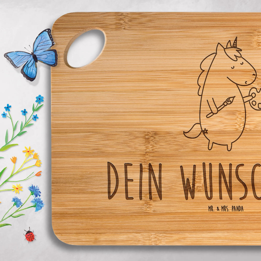 Personalized Cutting Board unicorn Artist unicorn, unicorns, Artist present, Gift, Brush, Unicorn, Artist, Drawing, Painter gift, Painting, English, Artist gift, World, Pen