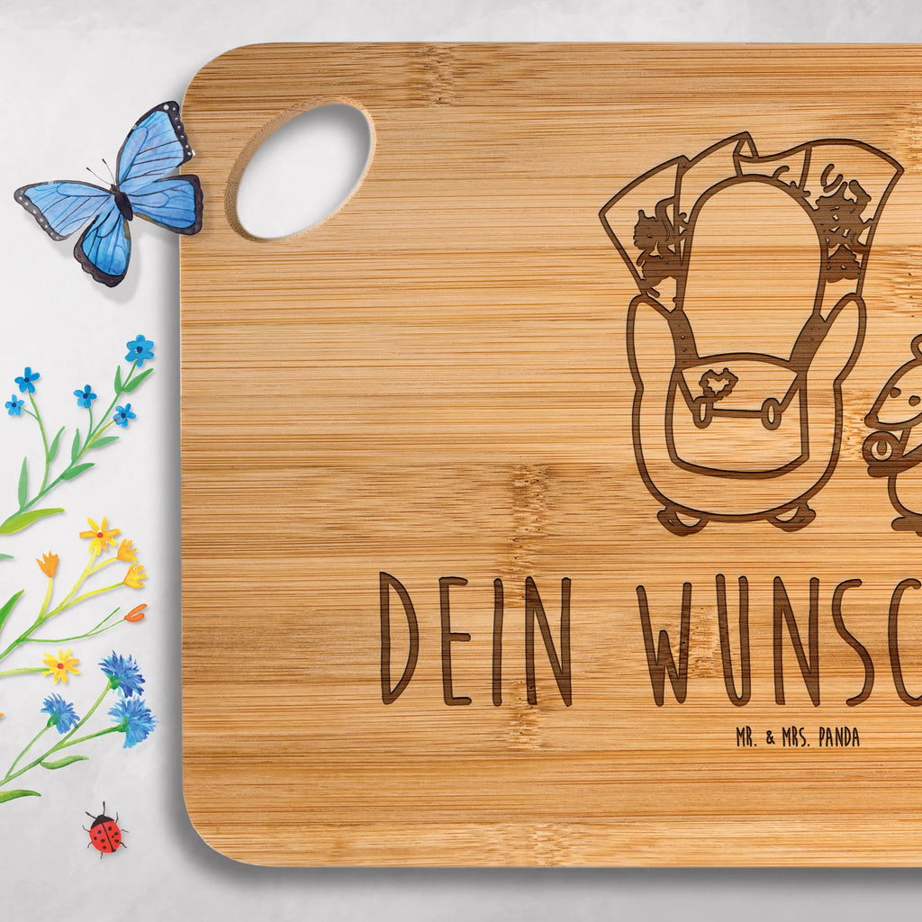 Spersonalizowana deska do krojenia Pingwin i Mysz Wędrowcy Pinguin