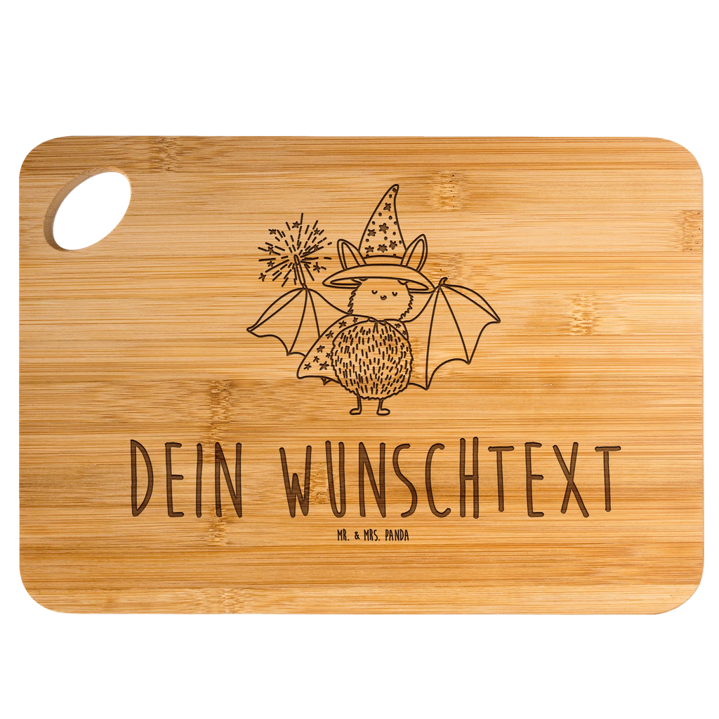 Personalized Cutting Board bat wizard small animals, cute, funny, cute animal motives, hand drawn, small world, funny sayings, good mood, happy, gifts, gift ideas, special gifts, animal lover, card, women, magicians, sorcerers, Bats, bats, get in