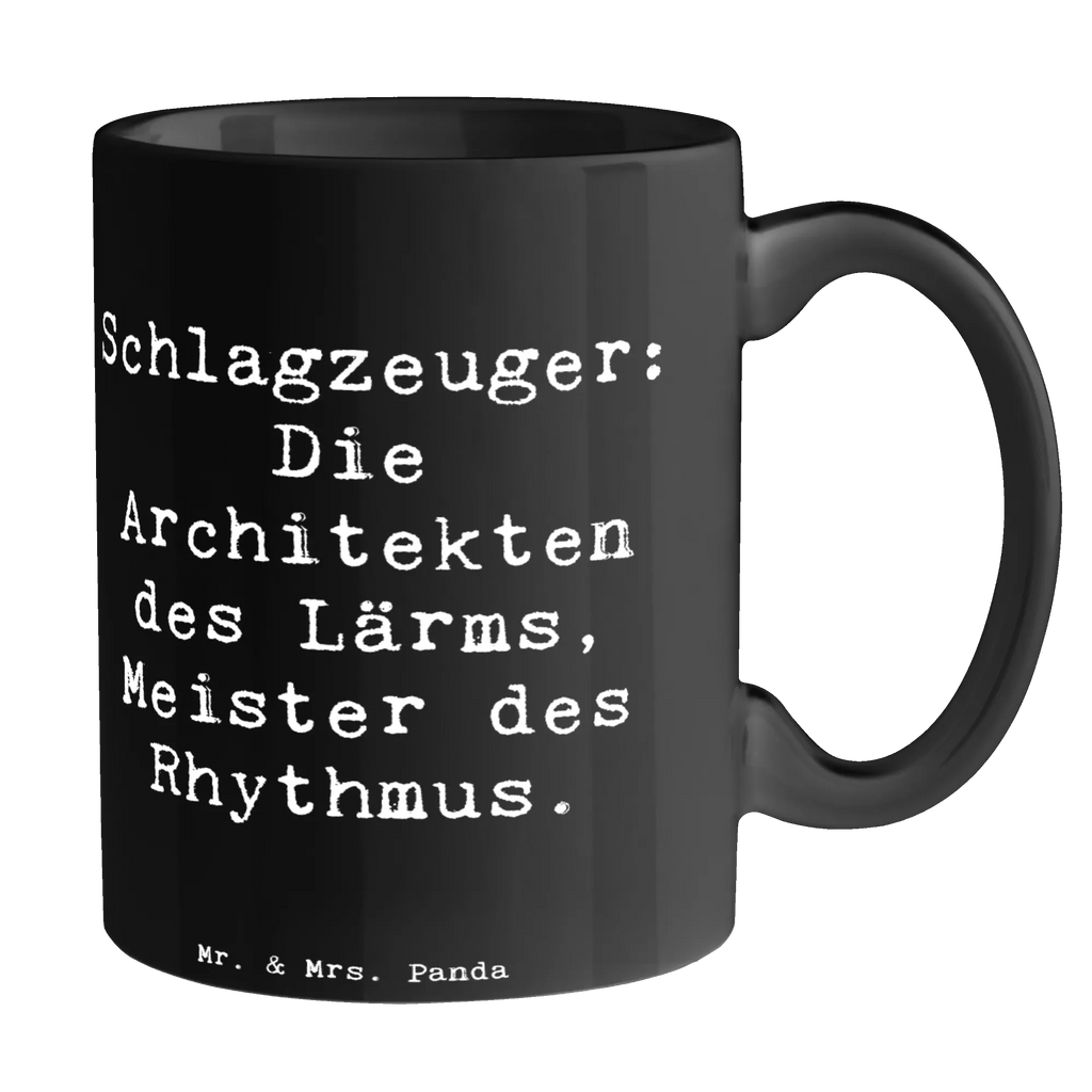 Tasse Spruch Schlagzeug Architekten Kaffeetasse, Bürotasse, Tasse, Keramiktasse, Tasse mit Zitaten, Porzellantasse, Teetasse, Geschenktasse, Tasse mit Motiven, Instrumente, Geschenke Musiker, Musikliebhaber