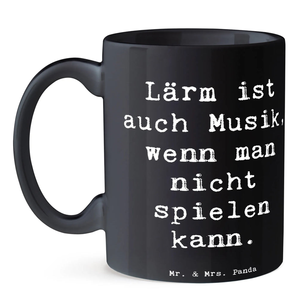 Mug Saying Lärm ist auch Musik, wenn man nicht spielen kann. Tasse, Kaffeetasse, Teetasse, Becher, Kaffeebecher, Teebecher, Keramiktasse, Porzellantasse, Büro Tasse, Geschenk Tasse, Tasse Sprüche, Tasse Motive, Kaffeetassen, Tasse bedrucken, Designer Tasse, Cappuccino Tassen, Schöne Teetassen, Instrumente, Geschenke Musiker, Musikliebhaber