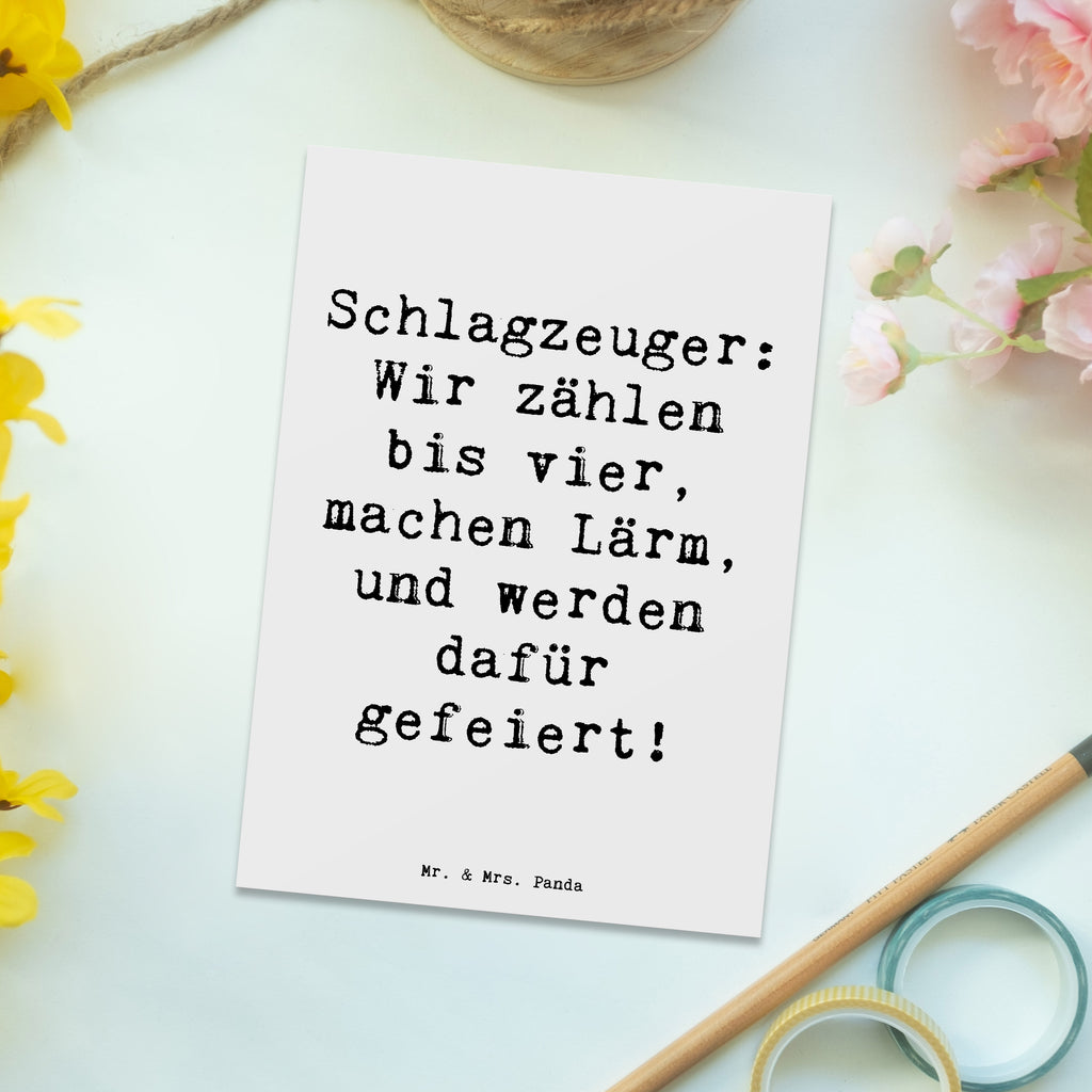 Postkarte Spruch Schlagzeuger Stolz Einladung Geburtstag, Geschenkkarte, Karte, Ansichtskarten, Einladungskarten Geburtstag, Postkarte, Dankeskarte, Einladungskarte, Grußkarte, Geburtstagskarte, Einladung, Ansichtskarte, Instrumente, Geschenke Musiker, Musikliebhaber