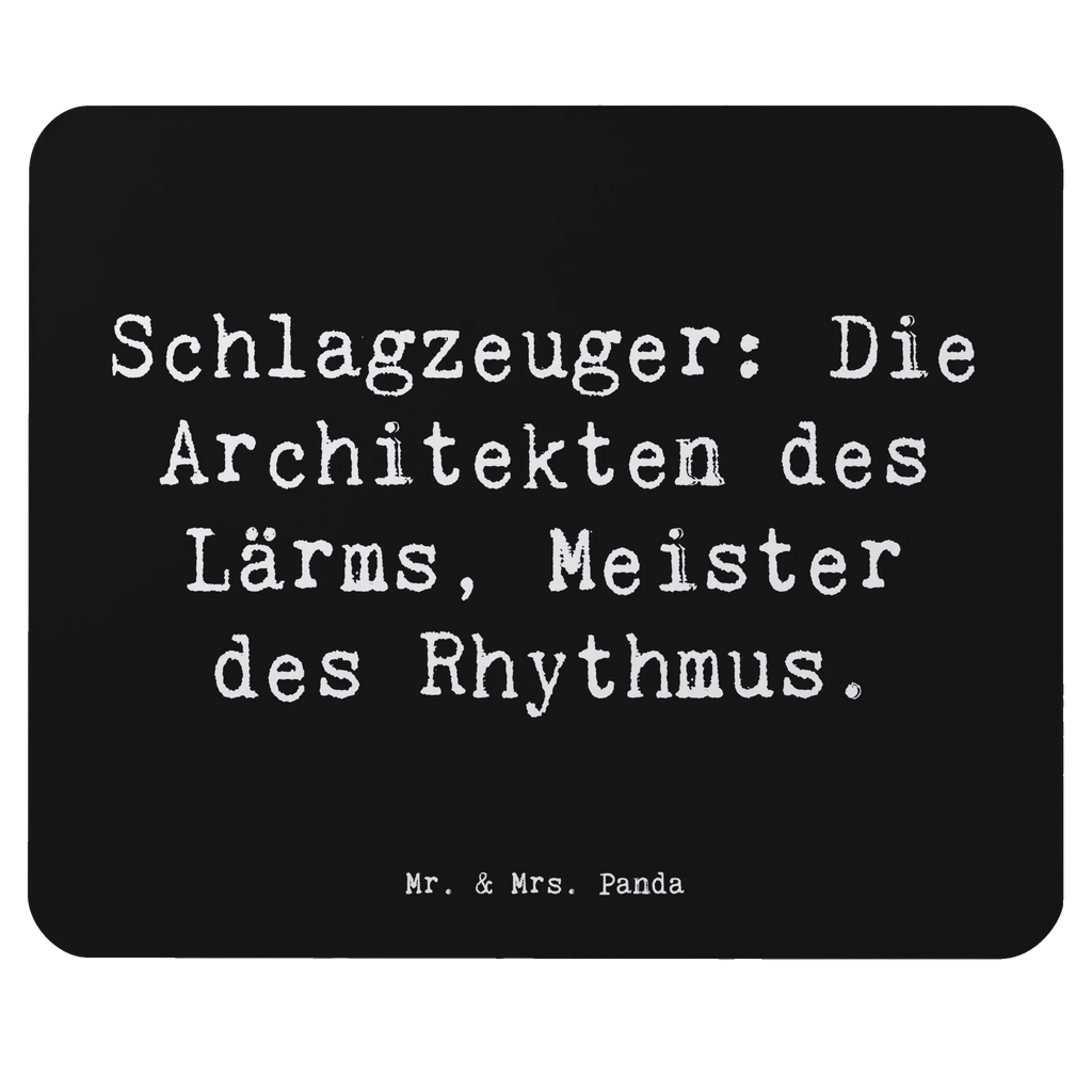 Mouse mat Saying Schlagzeuger: Die Architekten des Lärms, Meister des Rhythmus. Arbeitszimmer, Büroausstattung, Mauspad Büro, Einzigartiges Mauspad, Mousepad, Designer Mauspad, Mausunterlage, Computer zubehör, PC Zubehör, Mauspad, Instrumente, Geschenke Musiker, Musikliebhaber