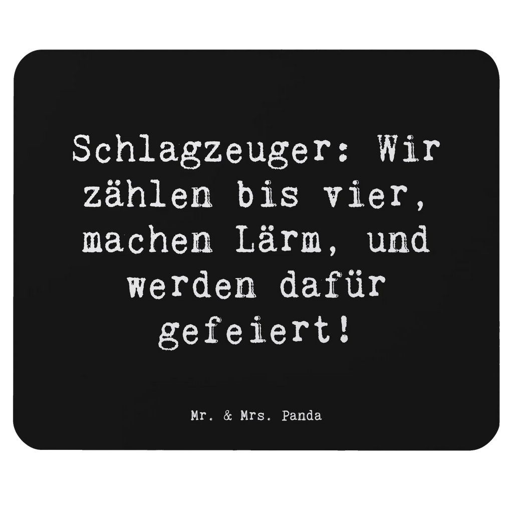 Mouse mat Saying Schlagzeuger: Wir zählen bis vier, machen Lärm, und werden dafür gefeiert! Büroausstattung, Mauspad, Mauspad Büro, Computer zubehör, Designer Mauspad, PC Zubehör, Arbeitszimmer, Mausunterlage, Einzigartiges Mauspad, Mousepad, Instrumente, Geschenke Musiker, Musikliebhaber