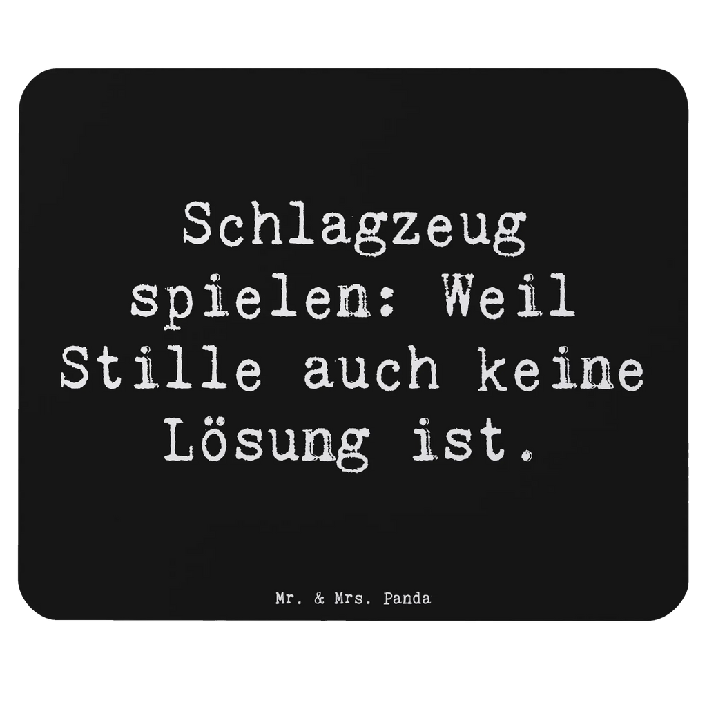 Mouse mat Saying Schlagzeug spielen: Weil Stille auch keine Lösung ist. Mauspad Büro, PC Zubehör, Computer zubehör, Büroausstattung, Designer Mauspad, Mousepad, Einzigartiges Mauspad, Arbeitszimmer, Mausunterlage, Mauspad, Instrumente, Geschenke Musiker, Musikliebhaber
