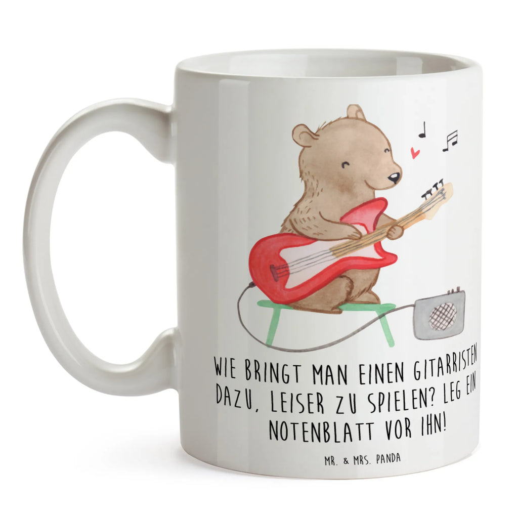 Tasse Gitarren Trick Keramiktasse, Bürotasse, Porzellantasse, Tasse mit Zitaten, Geschenktasse, Tasse, Teetasse, Tasse mit Motiven, Kaffeetasse, Instrumente, Geschenke Musiker, Musikliebhaber
