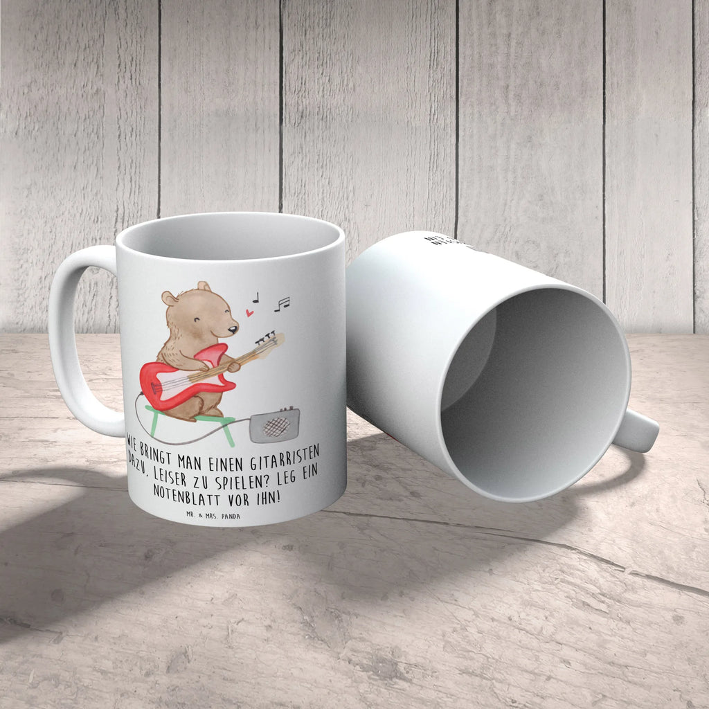 Tasse Gitarren Trick Keramiktasse, Bürotasse, Porzellantasse, Tasse mit Zitaten, Geschenktasse, Tasse, Teetasse, Tasse mit Motiven, Kaffeetasse, Instrumente, Geschenke Musiker, Musikliebhaber