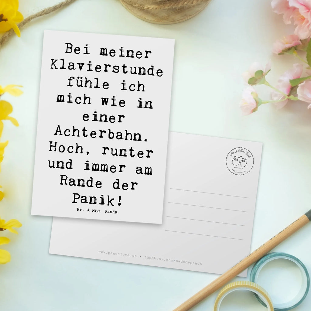 Pocztówka Powiedzenie Bei meiner Klavierstunde fühle ich mich wie in einer Achterbahn. Hoch, runter und immer am Rande der Panik! Karte, Dankeskarte, Ansichtskarten, Ansichtskarte, Einladungskarten Geburtstag, Einladungskarte, Postkarte, Geburtstagskarte, Einladung Geburtstag, Grußkarte, Geschenkkarte, Einladung, Instrumente, Geschenke Musiker, Musikliebhaber