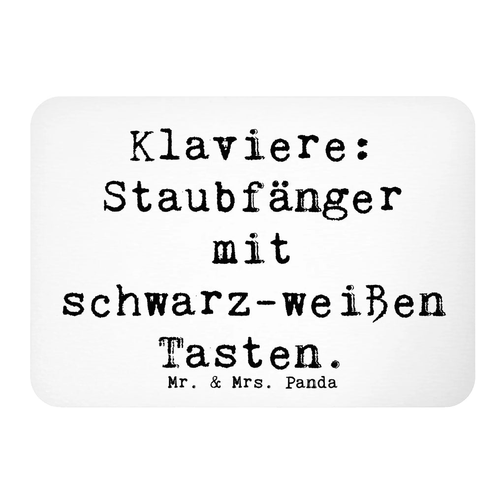 Magnet Saying Klaviere: Staubfänger mit schwarz-weißen Tasten. Kühlschrankmagnet, Souvenir Magnet, Pinnwandmagnet, Motivmagnete, Whiteboard Magnet, Kühlschrank Dekoration, Notiz Magnet, Dekomagnet, Instrumente, Geschenke Musiker, Musikliebhaber