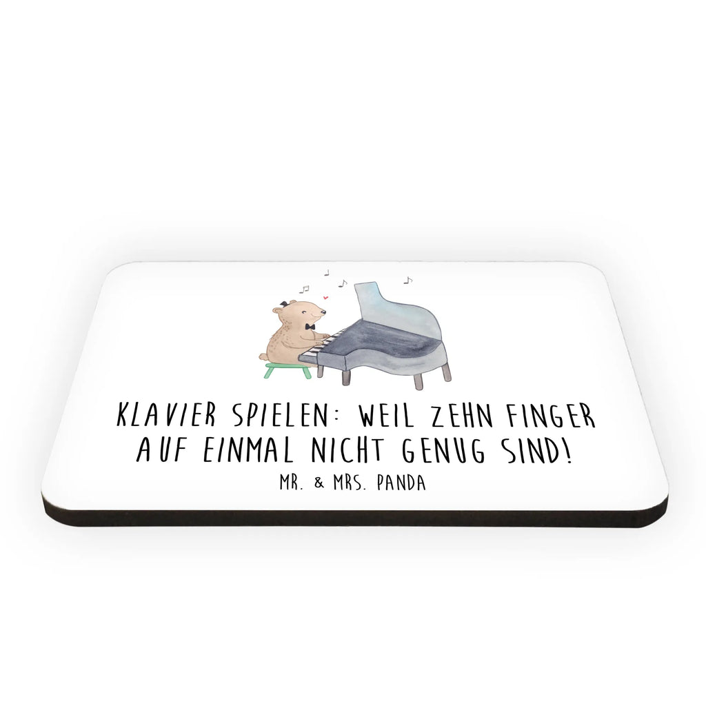 Magnet Klavier spielen: Weil zehn Finger auf einmal nicht genug sind! Souvenir Magnet, Pinnwandmagnet, Motivmagnete, Whiteboard Magnet, Kühlschrankmagnet, Notiz Magnet, Dekomagnet, Kühlschrank Dekoration, Instrumente, Geschenke Musiker, Musikliebhaber