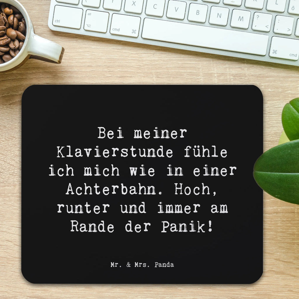 Mouse mat Saying Bei meiner Klavierstunde fühle ich mich wie in einer Achterbahn. Hoch, runter und immer am Rande der Panik! PC Zubehör, Arbeitszimmer, Mauspad Büro, Einzigartiges Mauspad, Mousepad, Mauspad, Mausunterlage, Designer Mauspad, Büroausstattung, Computer zubehör, Instrumente, Geschenke Musiker, Musikliebhaber