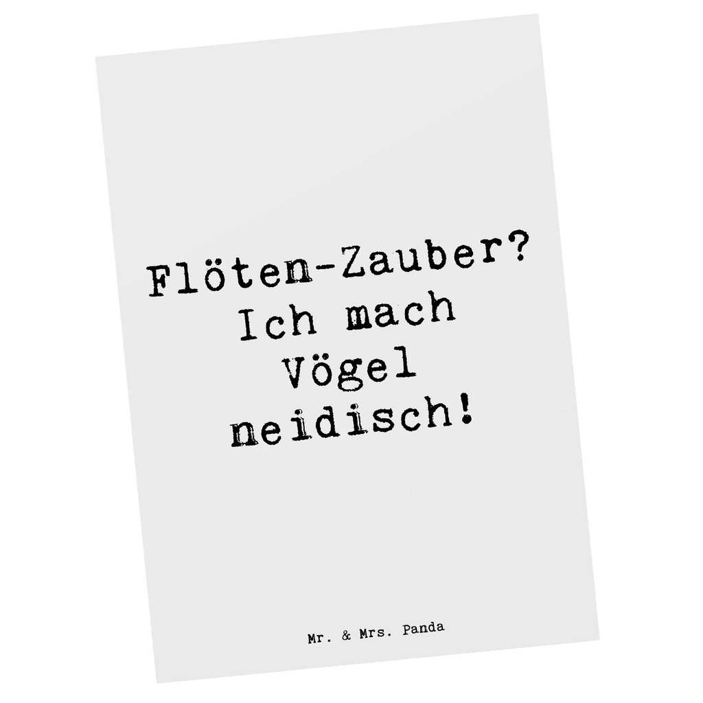 Postkarte Spruch Flöte Zauber Ansichtskarten, Einladungskarte, Postkarte, Geburtstagskarte, Geschenkkarte, Karte, Einladungskarten Geburtstag, Dankeskarte, Grußkarte, Ansichtskarte, Einladung Geburtstag, Einladung, Instrumente, Geschenke Musiker, Musikliebhaber