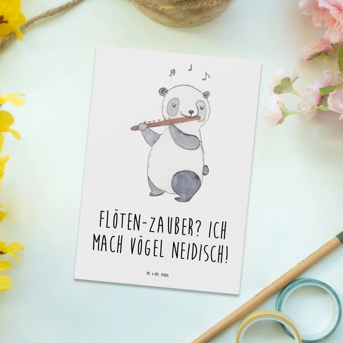Postkarte Flöte Zauber