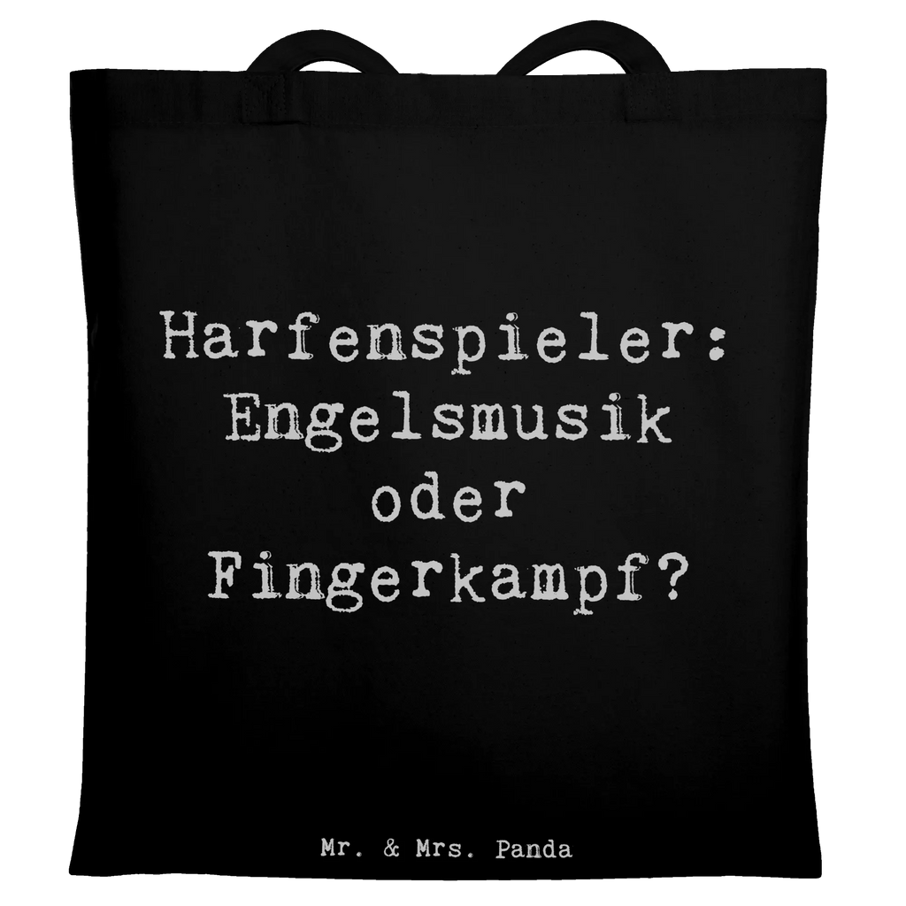Tragetasche Harfe Dualität Spruch Beuteltasche, Beutel, Einkaufstasche, Jutebeutel, Stoffbeutel, Tasche, Shopper, Umhängetasche, Strandtasche, Schultertasche, Stofftasche, Tragetasche, Badetasche, Jutetasche, Einkaufstüte, Laptoptasche, Instrumente, Geschenke Musiker, Musikliebhaber