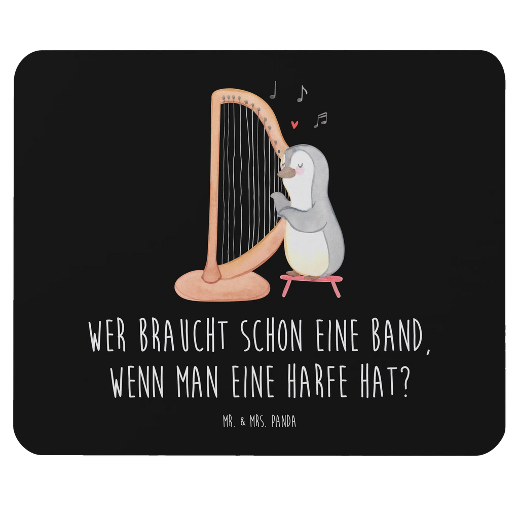 Mouse mat Wer braucht schon eine Band, wenn man eine Harfe hat? Mausunterlage, Einzigartiges Mauspad, PC Zubehör, Arbeitszimmer, Büroausstattung, Designer Mauspad, Mousepad, Mauspad Büro, Mauspad, Computer zubehör, Instrumente, Geschenke Musiker, Musikliebhaber