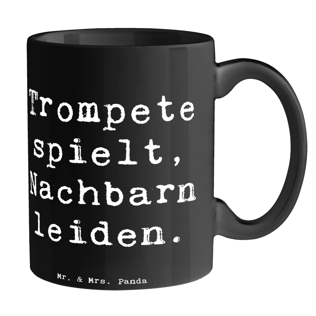 Tasse Spruch Trompete Freude Keramiktasse, Kaffeetasse, Porzellantasse, Bürotasse, Tasse, Geschenktasse, Tasse mit Zitaten, Tasse mit Motiven, Teetasse, Instrumente, Geschenke Musiker, Musikliebhaber