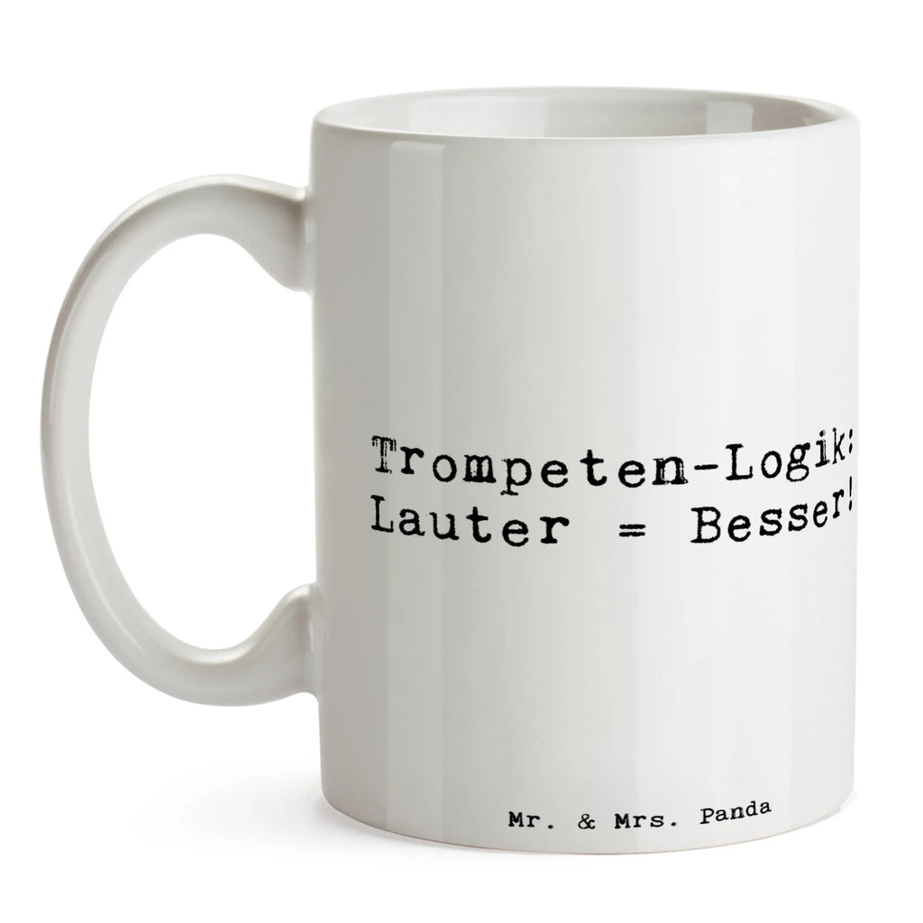 Mug Saying Trompeten-Logik: Lauter = Besser! Frühstücksbecher, heißgetränkebecher, Tasse, Geschenktasse, milchkaffeetasse, Coffee Mug, Kaffeetasse, hochwertige tasse, kaffeetasse keramik, Designtasse, statement tasse, Teepott, design tasse, Bürotasse, haferl, Trinkbecher, Teebecher, Dekotasse, tasse für büro, tasse für kaffee, kaffeebecher keramik, Henkeltasse, Motivtasse, Bedruckte Tasse, kaffeebecher bedruckt, Mug, Trinktasse, Teetasse, Kaffeepott, Henkelbecher, Kaffeebecher, Frühstückstasse, Sprüchetasse, Tasse mit Spruch, Becher, Kakaotasse, Tasse mit Motiv, Keramikbecher, schöne tasse, Keramiktasse, Pott, Bürobecher, kaffeetasse bedruckt, Geschenke Musiker, Instrumente, Musikliebhaber