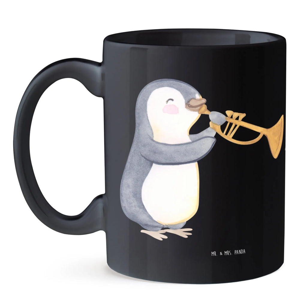 Tasse Trompete Kunst Tasse mit Motiven, Keramiktasse, Tasse, Kaffeetasse, Geschenktasse, Porzellantasse, Bürotasse, Tasse mit Zitaten, Teetasse, Instrumente, Geschenke Musiker, Musikliebhaber