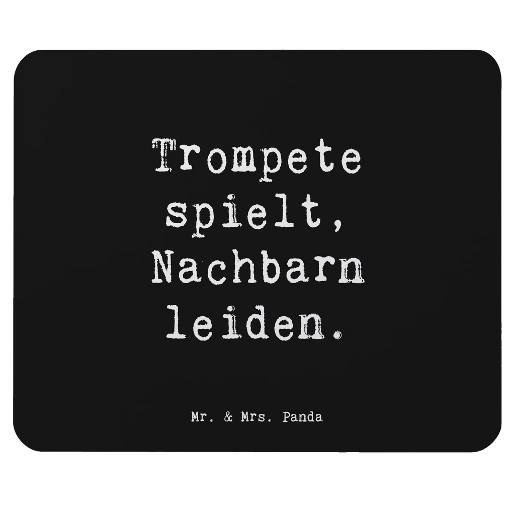 Mauspad Spruch Trompete Freude Mausunterlage, PC Zubehör, Mauspad Büro, Computer zubehör, Büroausstattung, Arbeitszimmer, Designer Mauspad, Mousepad, Mauspad, Einzigartiges Mauspad, Instrumente, Geschenke Musiker, Musikliebhaber