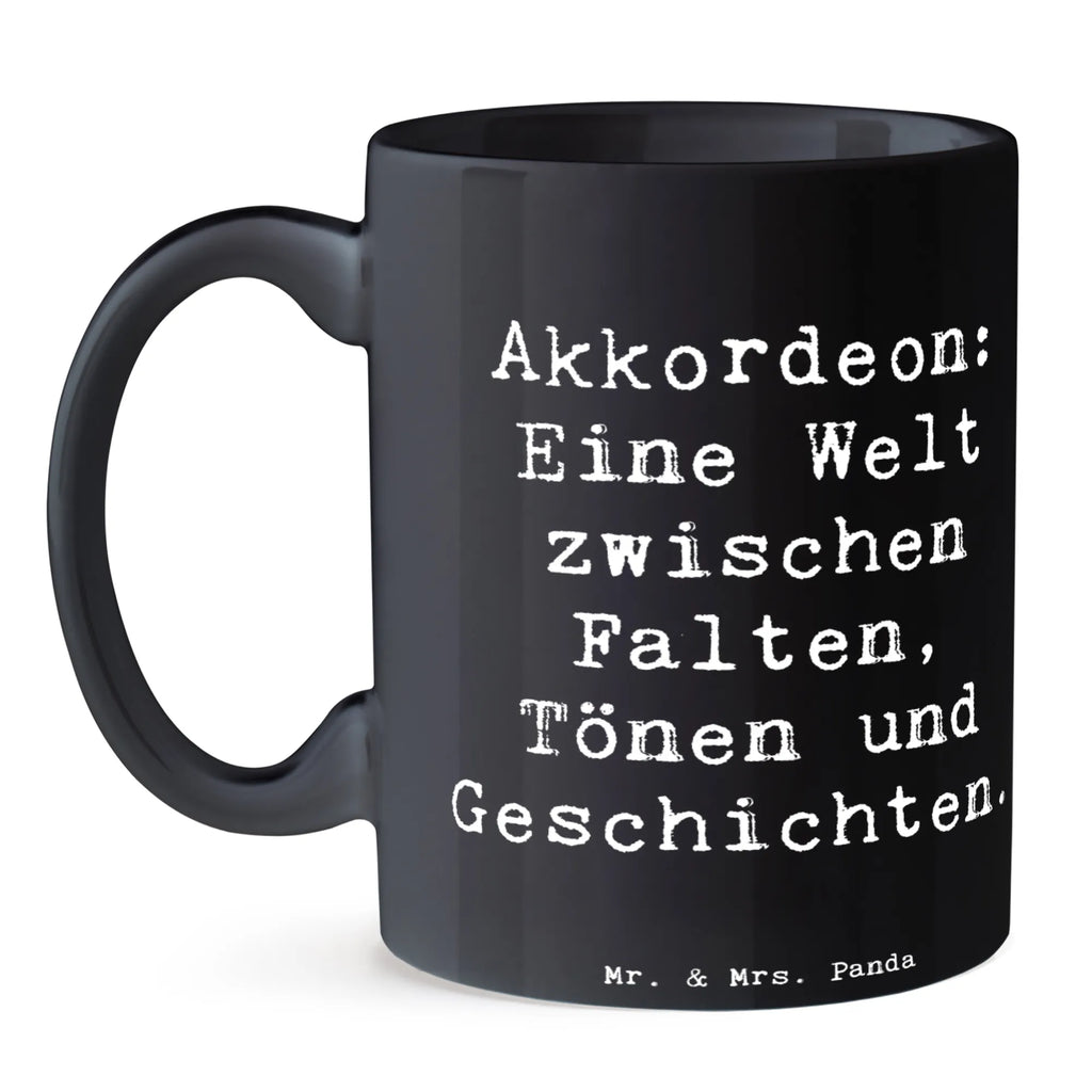 Mug Saying Akkordeon: Eine Welt zwischen Falten, Tönen und Geschichten. Bürotasse, Porzellantasse, Tasse, Keramiktasse, Geschenktasse, Teetasse, Tasse mit Motiven, Kaffeetasse, Tasse mit Zitaten, Instrumente, Geschenke Musiker, Musikliebhaber