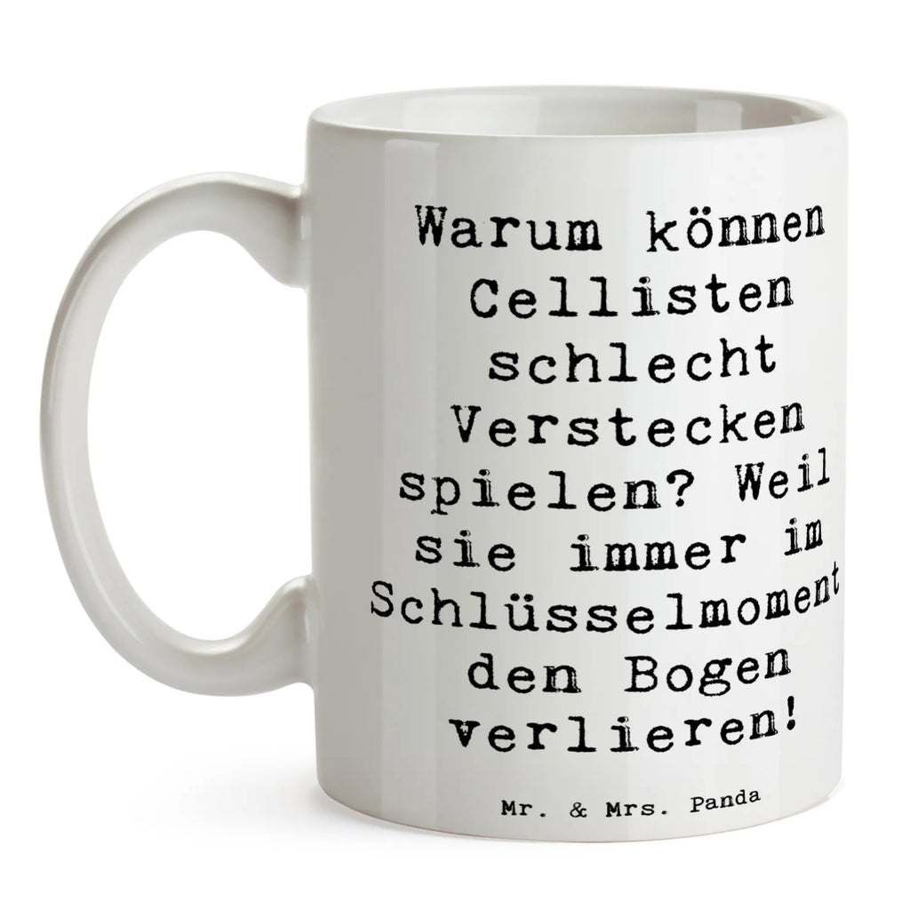 Tasse Spruch Cello Schlüsselmoment Tasse mit Motiven, Porzellantasse, Tasse, Bürotasse, Kaffeetasse, Teetasse, Tasse mit Zitaten, Keramiktasse, Geschenktasse, Instrumente, Geschenke Musiker, Musikliebhaber