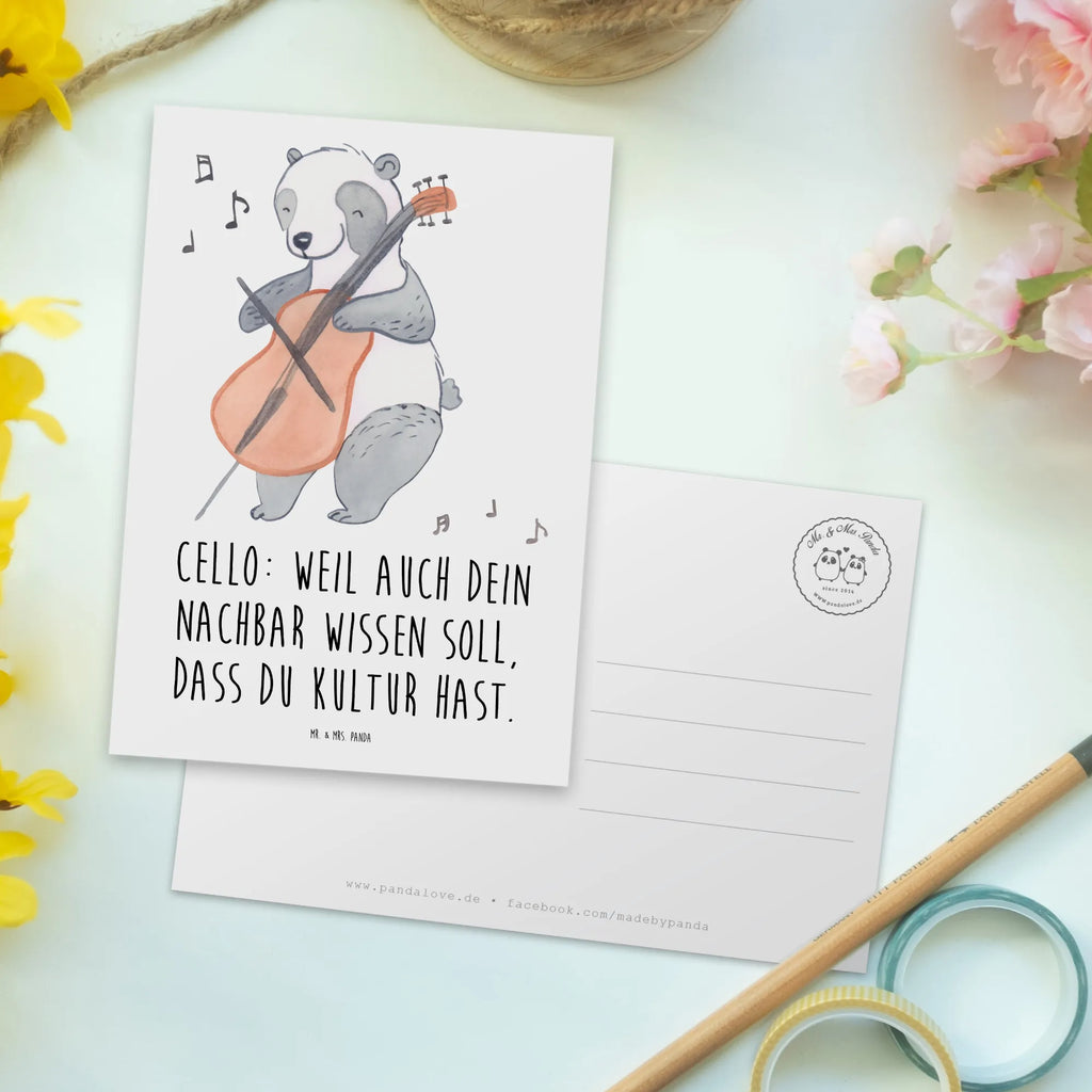 Postcard Cello: Weil auch dein Nachbar wissen soll, dass du Kultur hast. Einladung, Ansichtskarten, Geburtstagskarte, Einladung Geburtstag, Karte, Geschenkkarte, Ansichtskarte, Einladungskarte, Dankeskarte, Einladungskarten Geburtstag, Postkarte, Grußkarte, Instrumente, Geschenke Musiker, Musikliebhaber