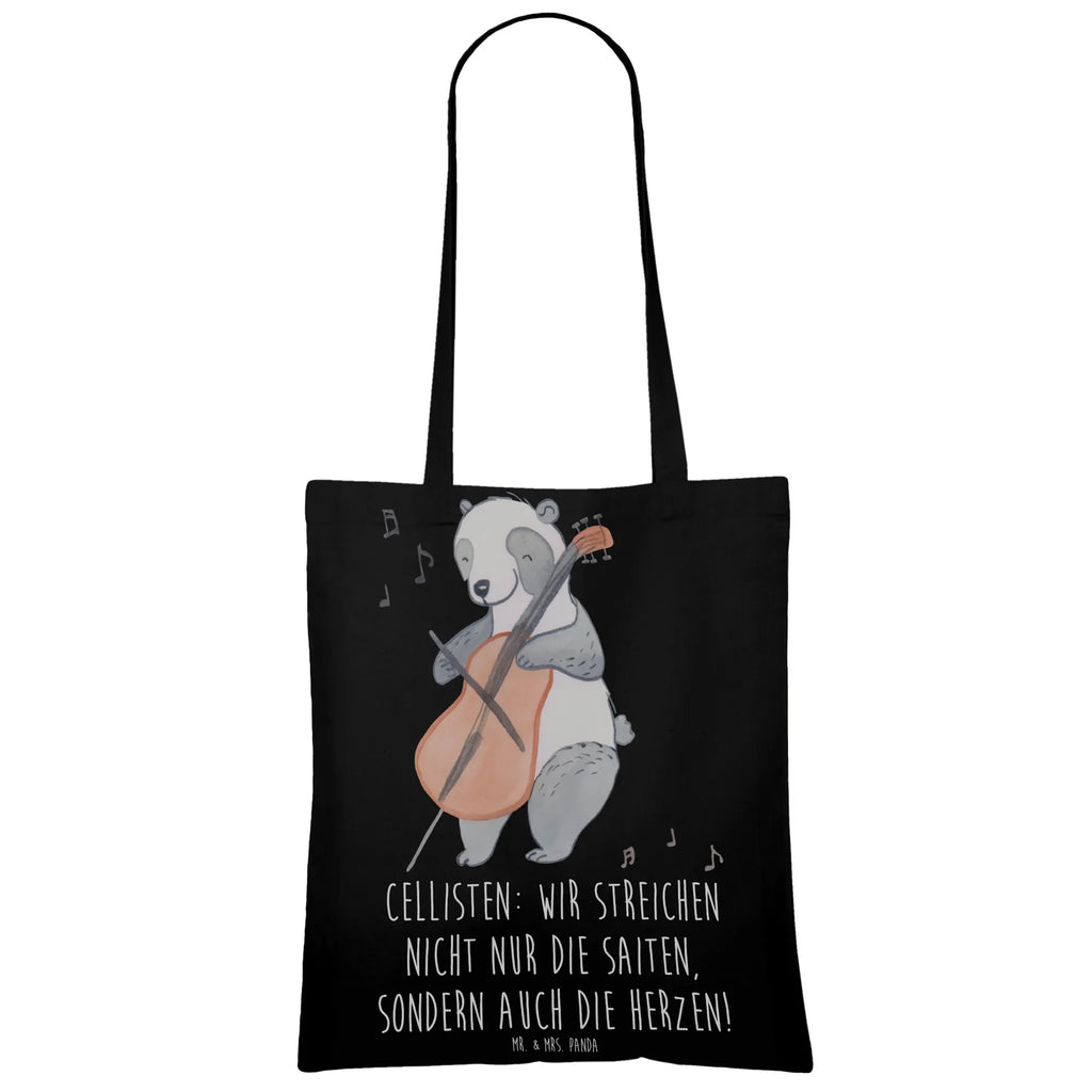 Tote bag Cellisten: Wir streichen nicht nur die Saiten, sondern auch die Herzen! Laptoptasche, Stoffbeutel, Beutel, Strandtasche, Beuteltasche, Tasche, Stofftasche, Einkaufstüte, Jutebeutel, Jutetasche, Tragetasche, Einkaufstasche, Shopper, Umhängetasche, Schultertasche, Badetasche, Instrumente, Geschenke Musiker, Musikliebhaber