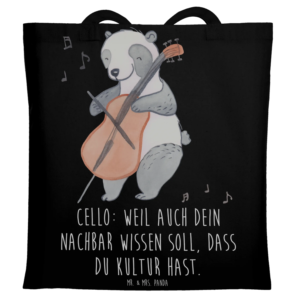 Tote bag Cello: Weil auch dein Nachbar wissen soll, dass du Kultur hast. Shopper, Schultertasche, Stoffbeutel, Umhängetasche, Strandtasche, Einkaufstasche, Stofftasche, Badetasche, Einkaufstüte, Tasche, Beuteltasche, Beutel, Tragetasche, Laptoptasche, Jutebeutel, Jutetasche, Instrumente, Geschenke Musiker, Musikliebhaber