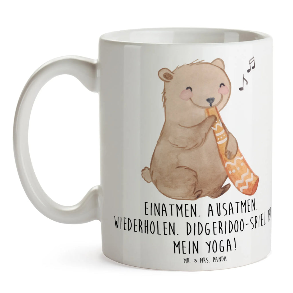 Mug Einatmen. Ausatmen. Wiederholen. Didgeridoo-Spiel ist mein Yoga! Tasse mit Zitaten, Teetasse, Tasse mit Motiven, Bürotasse, Kaffeetasse, Tasse, Keramiktasse, Geschenktasse, Porzellantasse, Instrumente, Geschenke Musiker, Musikliebhaber