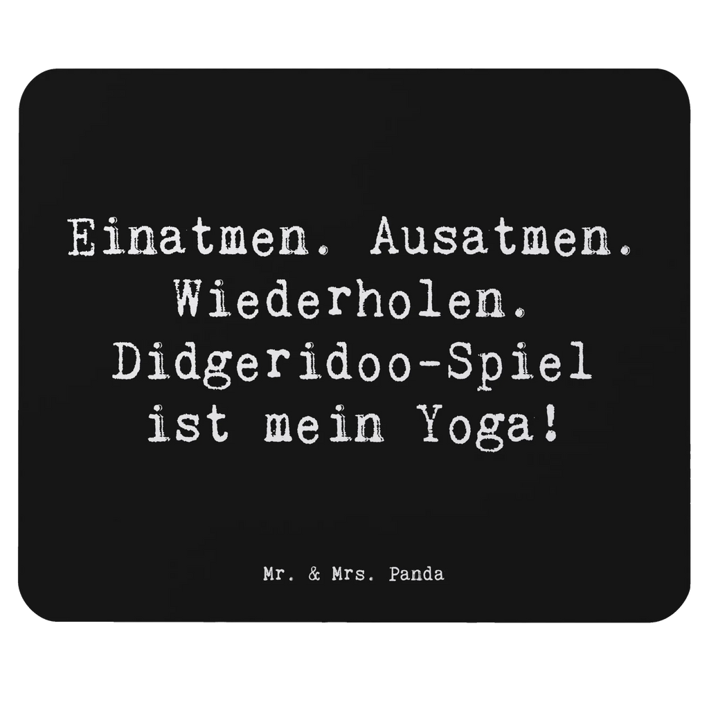 Mouse mat Saying Einatmen. Ausatmen. Wiederholen. Didgeridoo-Spiel ist mein Yoga! Mausunterlage, PC Zubehör, Computer zubehör, Mauspad, Arbeitszimmer, Designer Mauspad, Büroausstattung, Mousepad, Einzigartiges Mauspad, Mauspad Büro, Instrumente, Geschenke Musiker, Musikliebhaber