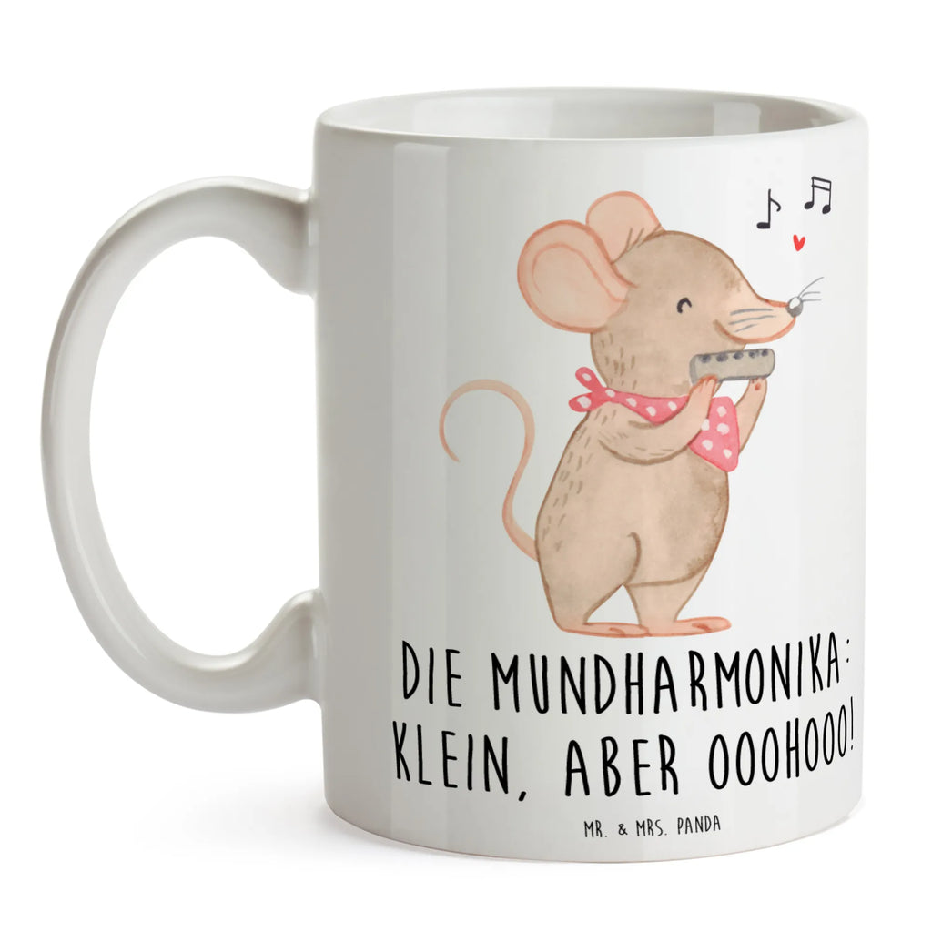 Mug Die Mundharmonika: klein, aber ooohooo! Porzellantasse, Geschenktasse, Keramiktasse, Tasse, Tasse mit Motiven, Teetasse, Tasse mit Zitaten, Bürotasse, Kaffeetasse, Instrumente, Geschenke Musiker, Musikliebhaber