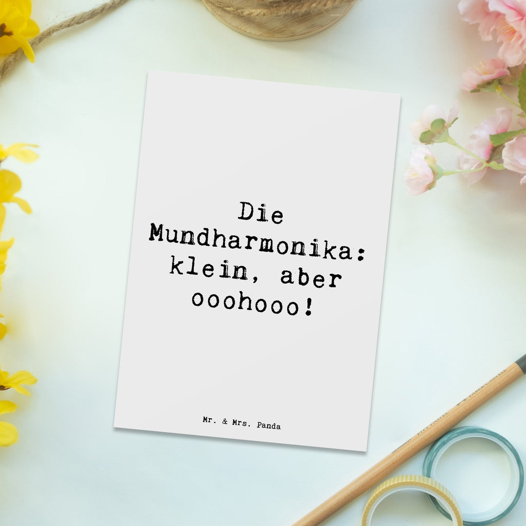 Postkarte Spruch Mundharmonika Ohooo Einladung Geburtstag, Dankeskarte, Ansichtskarte, Karte, Einladungskarte, Postkarte, Grußkarte, Ansichtskarten, Geburtstagskarte, Einladungskarten Geburtstag, Geschenkkarte, Einladung, Instrumente, Geschenke Musiker, Musikliebhaber