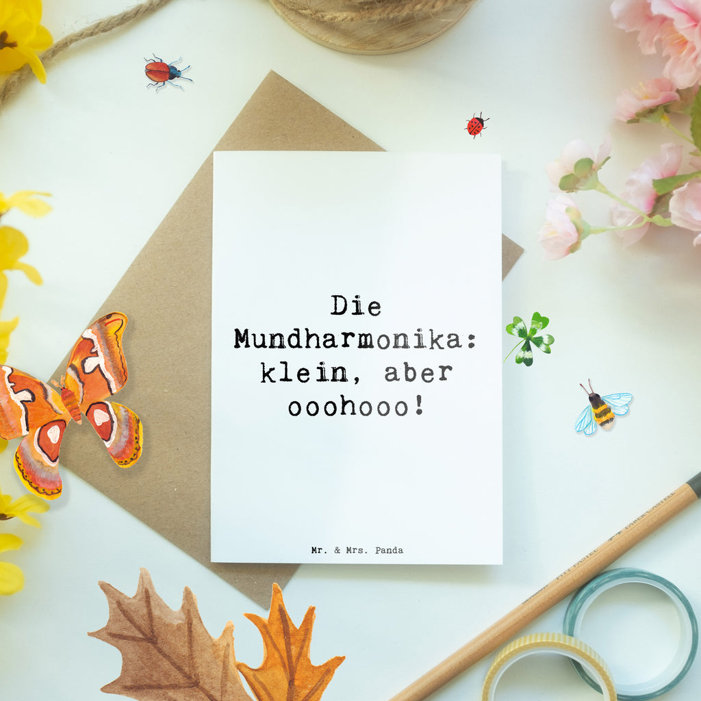 Grußkarte Spruch Mundharmonika Ohooo Glückwunschkarte, Ansichtskarten, Geburtstagskarte, Klappkarte, Grußkarte, Einladungskarte, Karte, Hochzeitskarte, Instrumente, Geschenke Musiker, Musikliebhaber