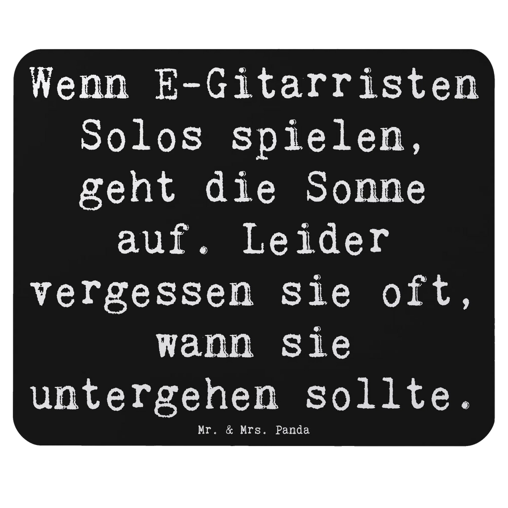 Mouse mat Saying Wenn E-Gitarristen Solos spielen, geht die Sonne auf. Leider vergessen sie oft, wann sie untergehen sollte. Mausunterlage, Büroausstattung, Arbeitszimmer, Computer zubehör, Einzigartiges Mauspad, PC Zubehör, Designer Mauspad, Mousepad, Mauspad, Mauspad Büro, Instrumente, Geschenke Musiker, Musikliebhaber