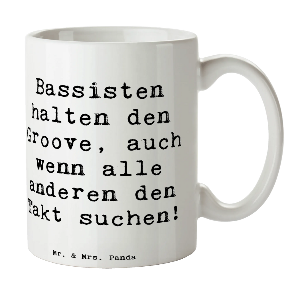 Mug Saying Bassisten halten den Groove, auch wenn alle anderen den Takt suchen! Kaffeetasse, Tasse mit Zitaten, Geschenktasse, Keramiktasse, Bürotasse, Tasse mit Motiven, Tasse, Teetasse, Porzellantasse, Instrumente, Geschenke Musiker, Musikliebhaber