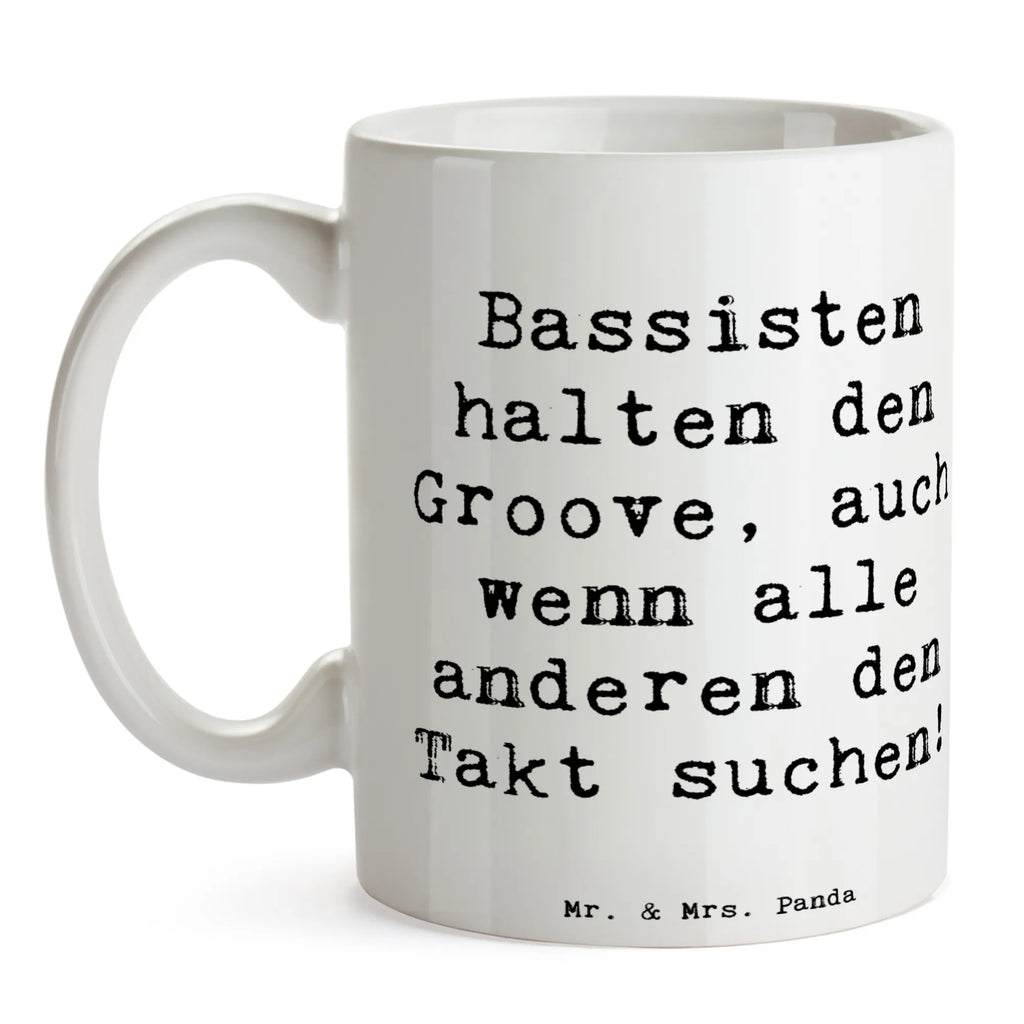 Mug Saying Bassisten halten den Groove, auch wenn alle anderen den Takt suchen! Kaffeetasse, Tasse mit Zitaten, Geschenktasse, Keramiktasse, Bürotasse, Tasse mit Motiven, Tasse, Teetasse, Porzellantasse, Instrumente, Geschenke Musiker, Musikliebhaber
