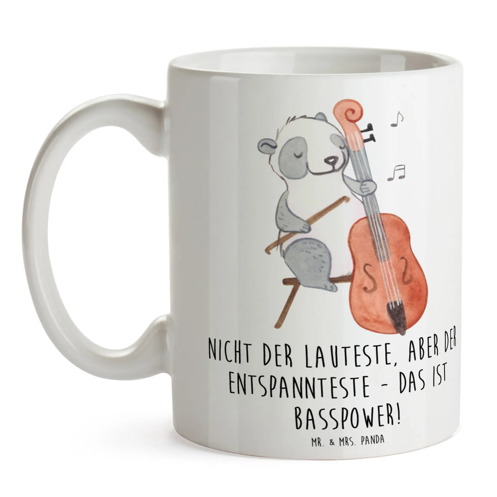 Mug Nicht der Lauteste, aber der Entspannteste - Das ist Basspower! Tasse mit Motiven, Keramiktasse, Porzellantasse, Bürotasse, Geschenktasse, Teetasse, Tasse mit Zitaten, Kaffeetasse, Tasse, Instrumente, Geschenke Musiker, Musikliebhaber