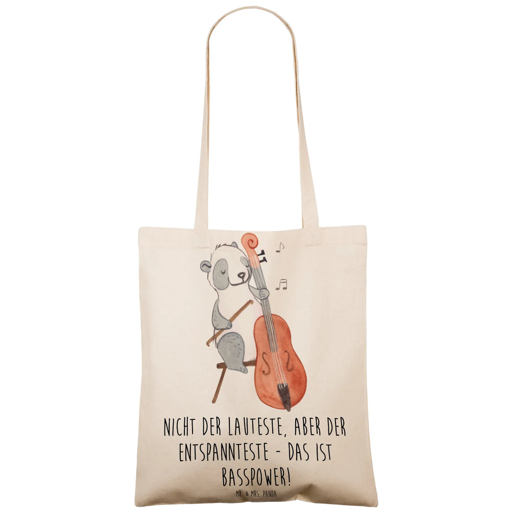 Tote bag Nicht der Lauteste, aber der Entspannteste - Das ist Basspower! Beuteltasche, Tragetasche, Jutetasche, Tasche, Badetasche, Stoffbeutel, Shopper, Stofftasche, Strandtasche, Jutebeutel, Einkaufstüte, Einkaufstasche, Beutel, Umhängetasche, Laptoptasche, Schultertasche, Instrumente, Geschenke Musiker, Musikliebhaber