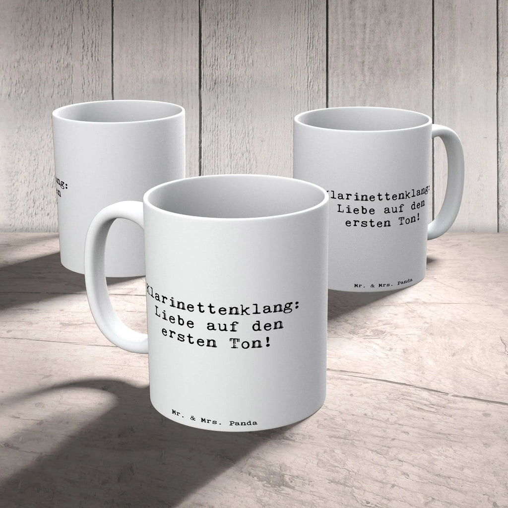 Tasse Spruch Klarinette Liebe Teetasse, Bürotasse, Porzellantasse, Kaffeetasse, Geschenktasse, Keramiktasse, Tasse, Tasse mit Motiven, Tasse mit Zitaten, Instrumente, Geschenke Musiker, Musikliebhaber