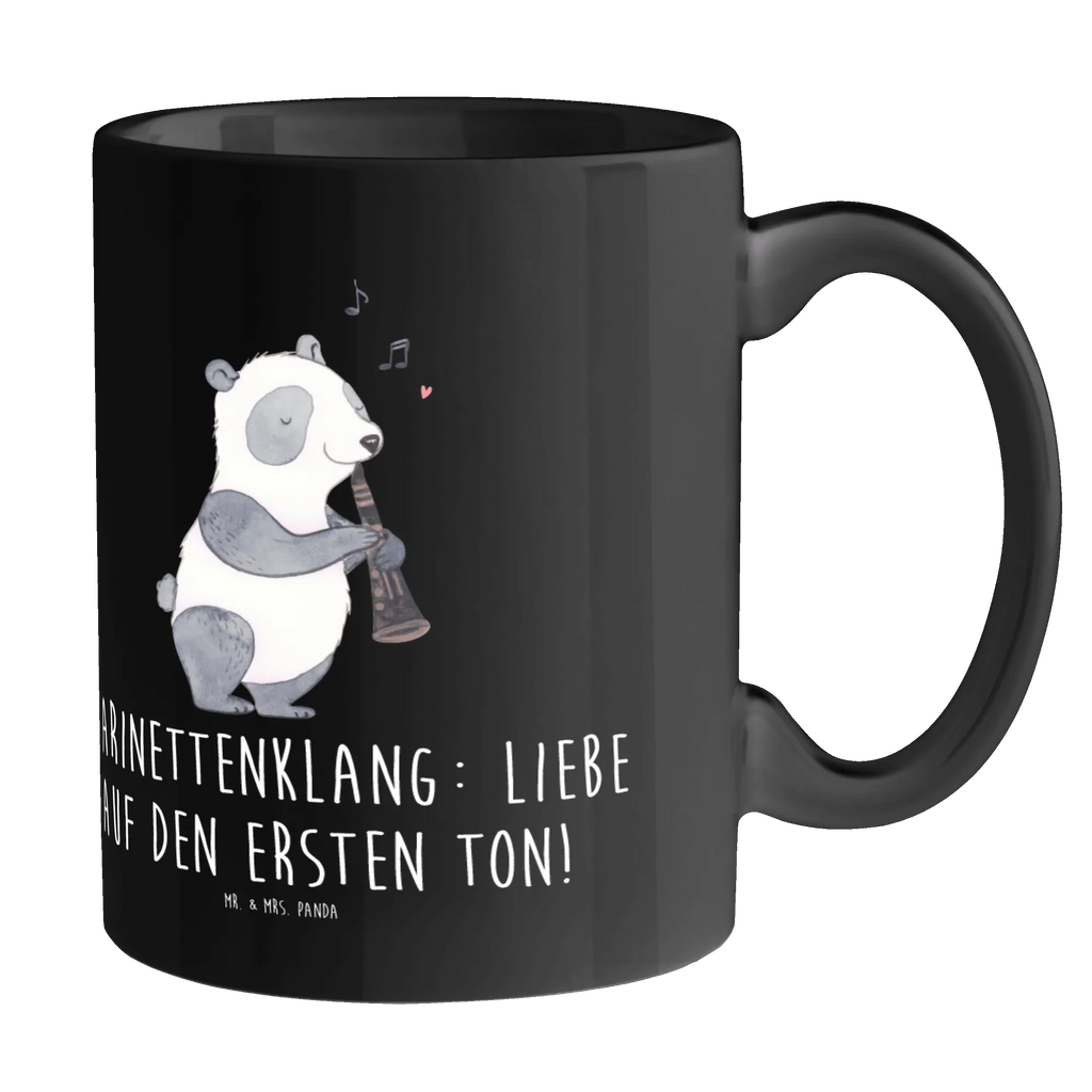 Mug Klarinettenklang: Liebe auf den ersten Ton! Keramiktasse, Kaffeetasse, Geschenktasse, Bürotasse, Tasse mit Zitaten, Tasse, Teetasse, Porzellantasse, Tasse mit Motiven, Instrumente, Geschenke Musiker, Musikliebhaber