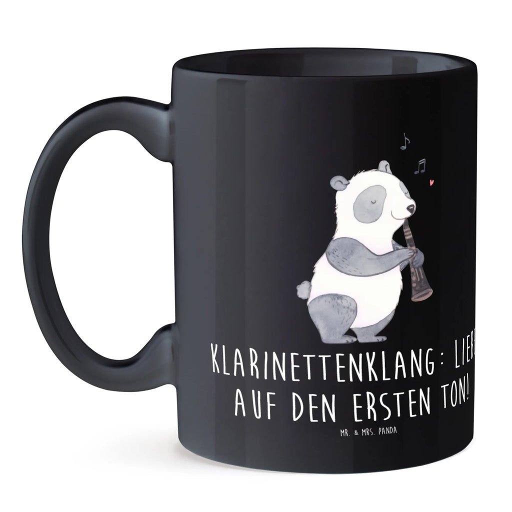 Mug Klarinettenklang: Liebe auf den ersten Ton! Keramiktasse, Kaffeetasse, Geschenktasse, Bürotasse, Tasse mit Zitaten, Tasse, Teetasse, Porzellantasse, Tasse mit Motiven, Instrumente, Geschenke Musiker, Musikliebhaber