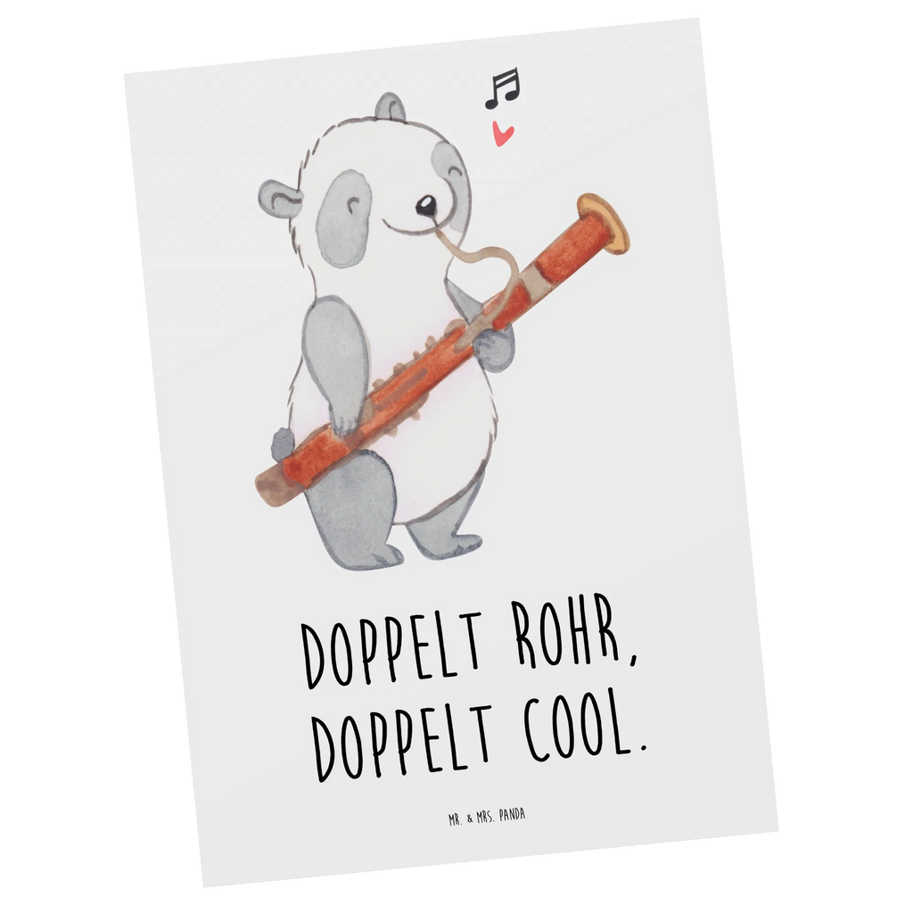 Postcard Doppelt Rohr, doppelt cool. Ansichtskarte, Einladung, Postkarte, Grußkarte, Einladungskarten Geburtstag, Karte, Ansichtskarten, Einladungskarte, Geschenkkarte, Geburtstagskarte, Dankeskarte, Einladung Geburtstag, Instrumente, Geschenke Musiker, Musikliebhaber