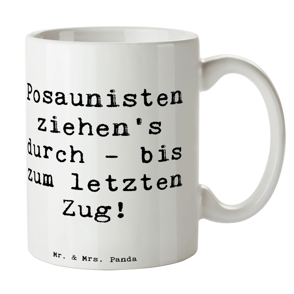 Tasse Spruch Trombone Durchzieher Teetasse, Tasse mit Motiven, Geschenktasse, Porzellantasse, Tasse, Bürotasse, Keramiktasse, Tasse mit Zitaten, Kaffeetasse, Instrumente, Geschenke Musiker, Musikliebhaber