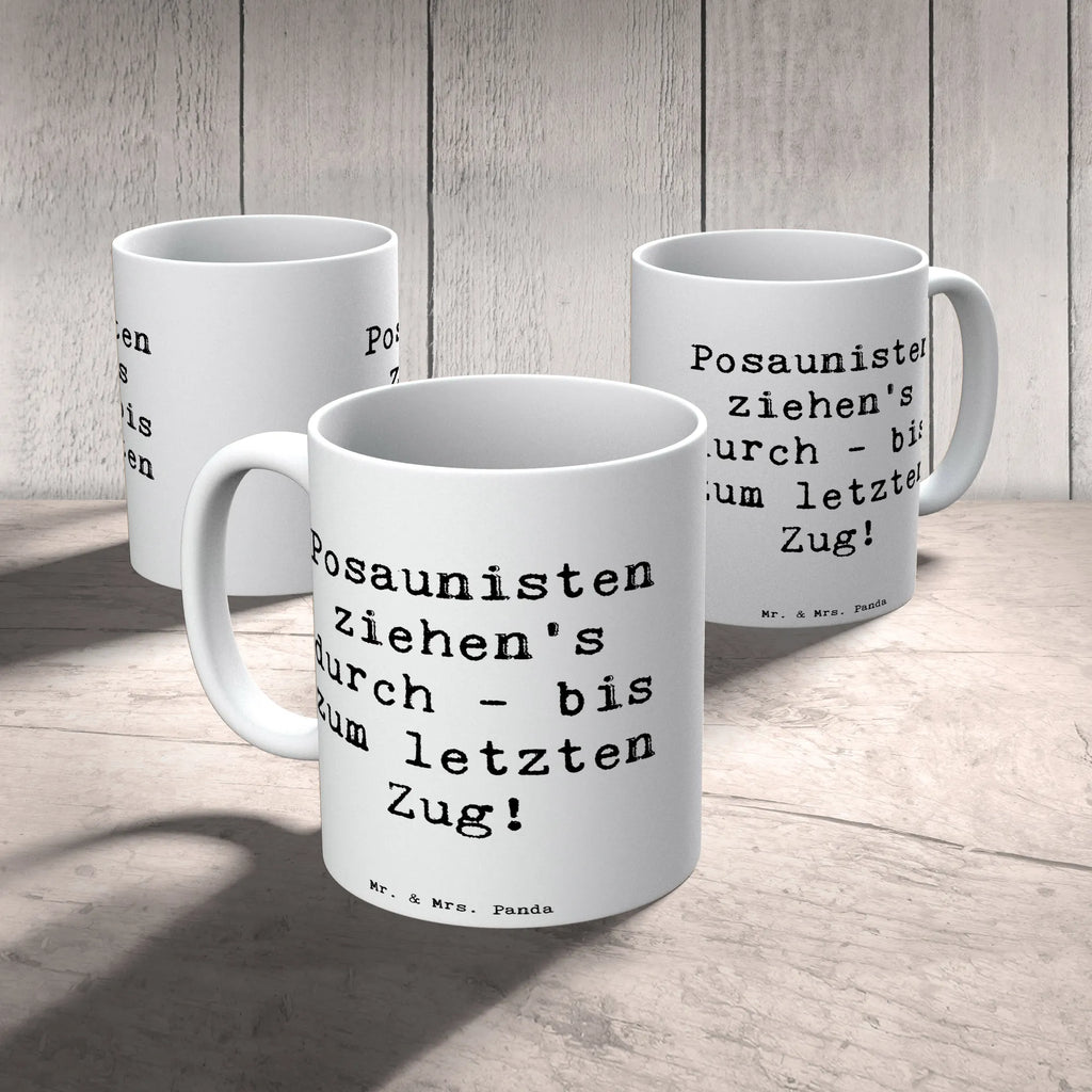 Tasse Spruch Trombone Durchzieher Teetasse, Tasse mit Motiven, Geschenktasse, Porzellantasse, Tasse, Bürotasse, Keramiktasse, Tasse mit Zitaten, Kaffeetasse, Instrumente, Geschenke Musiker, Musikliebhaber