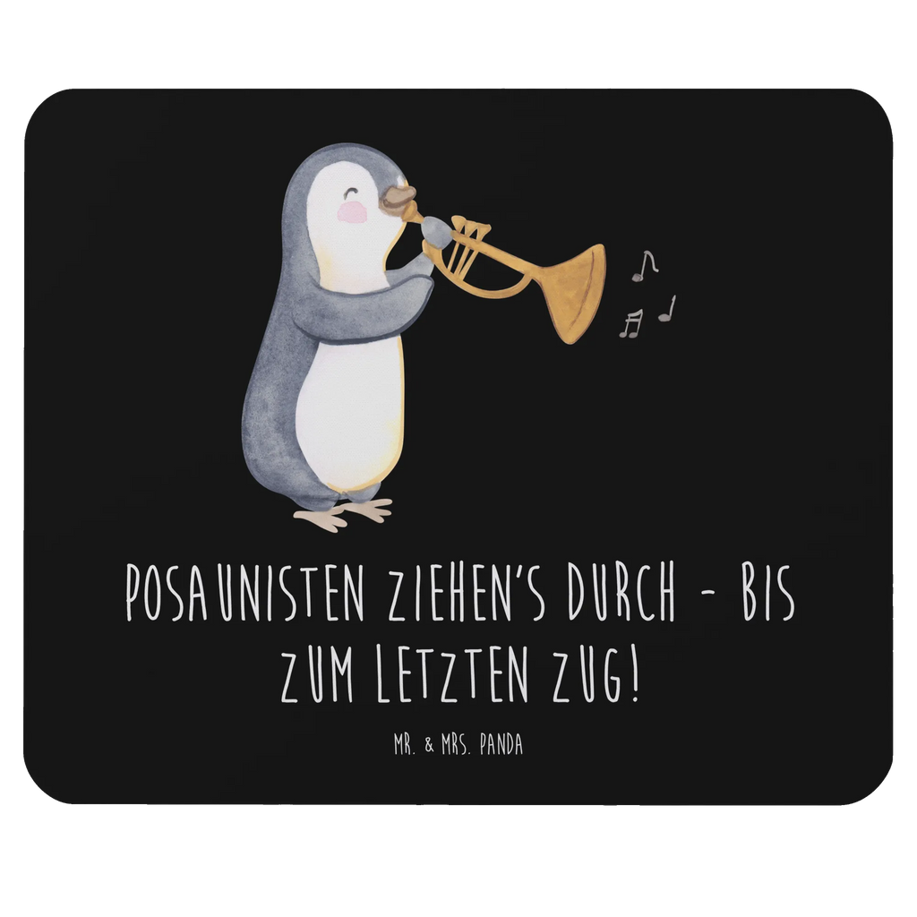 Mouse mat Posaunisten ziehen's durch - bis zum letzten Zug! Arbeitszimmer, Einzigartiges Mauspad, Designer Mauspad, Mousepad, Mausunterlage, Mauspad, Mauspad Büro, Büroausstattung, PC Zubehör, Computer zubehör, Instrumente, Geschenke Musiker, Musikliebhaber