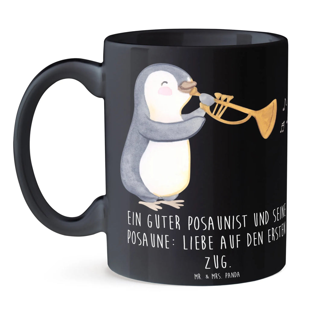 Tasse Posaune Liebe Tasse mit Motiven, Geschenktasse, Keramiktasse, Tasse, Teetasse, Tasse mit Zitaten, Porzellantasse, Bürotasse, Kaffeetasse, Instrumente, Geschenke Musiker, Musikliebhaber