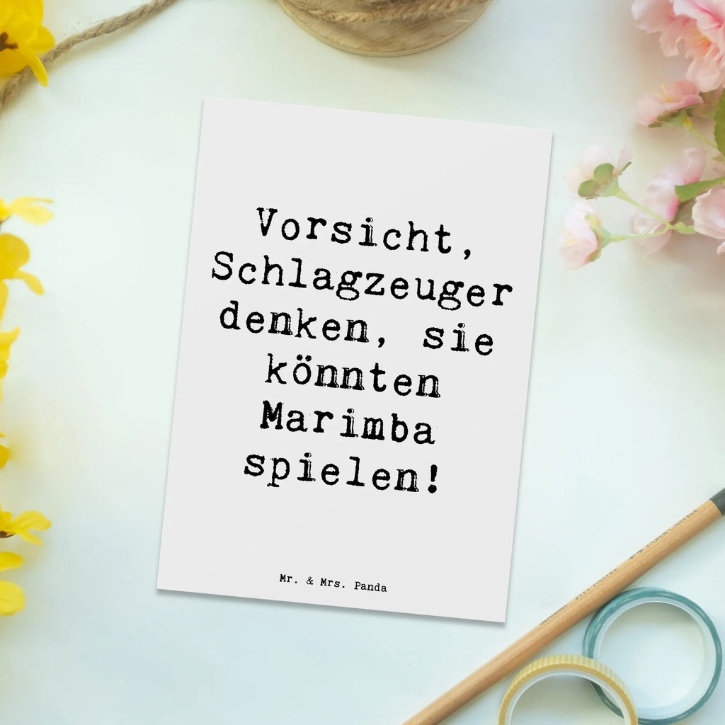 Postkarte Spruch Marimba Humor Einladungskarte, Geburtstagskarte, Ansichtskarte, Karte, Postkarte, Einladung Geburtstag, Dankeskarte, Geschenkkarte, Einladungskarten Geburtstag, Ansichtskarten, Grußkarte, Einladung, Instrumente, Geschenke Musiker, Musikliebhaber