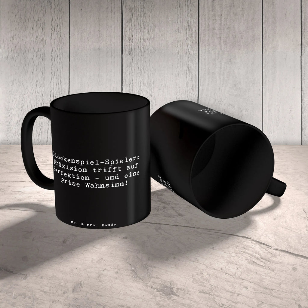 Mug Saying Glockenspiel-Spieler: Präzision trifft auf Perfektion - und eine Prise Wahnsinn! Geschenktasse, Kaffeetasse, Tasse mit Zitaten, Teetasse, Bürotasse, Porzellantasse, Keramiktasse, Tasse mit Motiven, Tasse, Instrumente, Geschenke Musiker, Musikliebhaber
