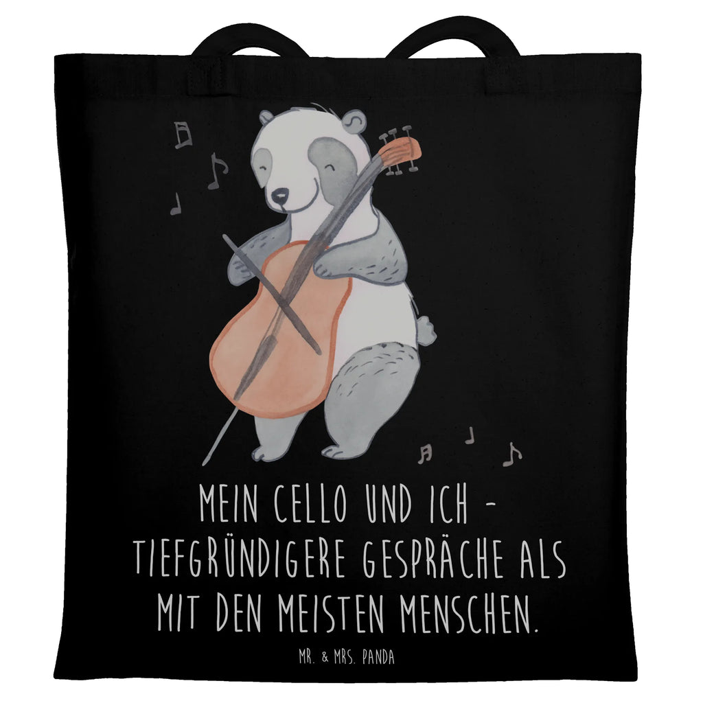 Tote bag Mein Cello und ich - tiefgründigere Gespräche als mit den meisten Menschen. Stoffbeutel, Beuteltasche, Jutetasche, Jutebeutel, Stofftasche, Beutel, Einkaufstüte, Umhängetasche, Laptoptasche, Tragetasche, Shopper, Schultertasche, Tasche, Einkaufstasche, Badetasche, Strandtasche, Instrumente, Geschenke Musiker, Musikliebhaber