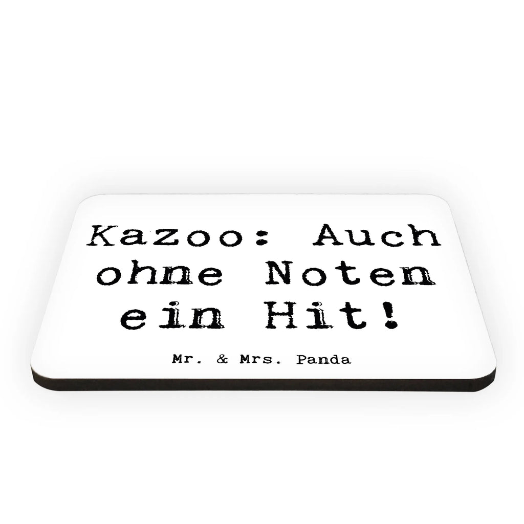 Magnet Saying Kazoo: Auch ohne Noten ein Hit! Kühlschrankmagnet, Souvenir Magnet, Whiteboard Magnet, Dekomagnet, Notiz Magnet, Pinnwandmagnet, Motivmagnete, Kühlschrank Dekoration, Instrumente, Geschenke Musiker, Musikliebhaber
